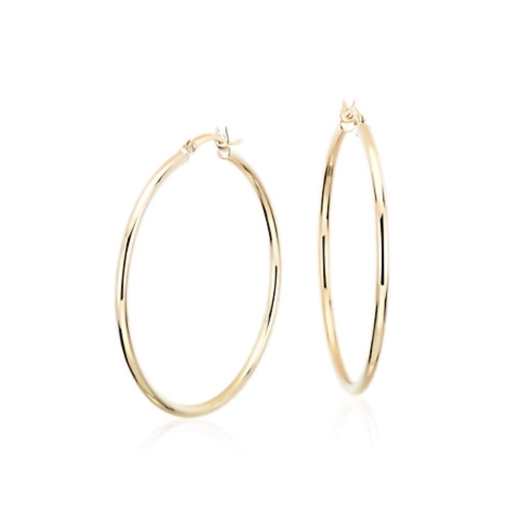 Gold Hoop Earrings